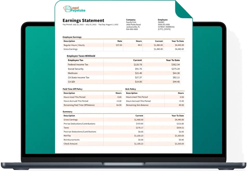 Payroll admin panel